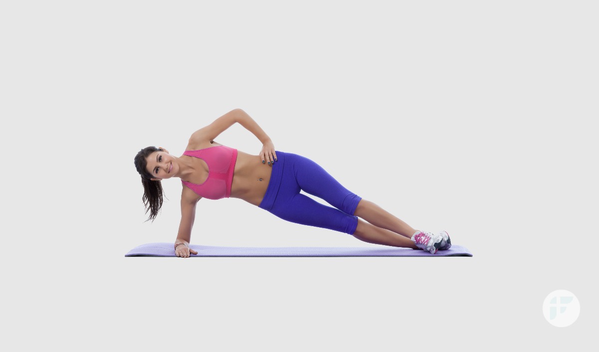 reduce Belly fat with Side Plank Exercise