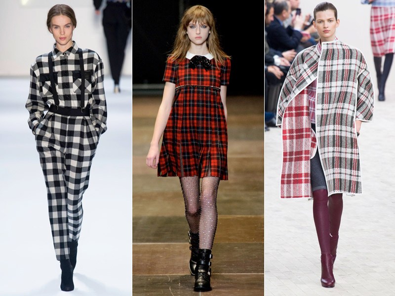70’s chequered FALL Fashion Trends 2017