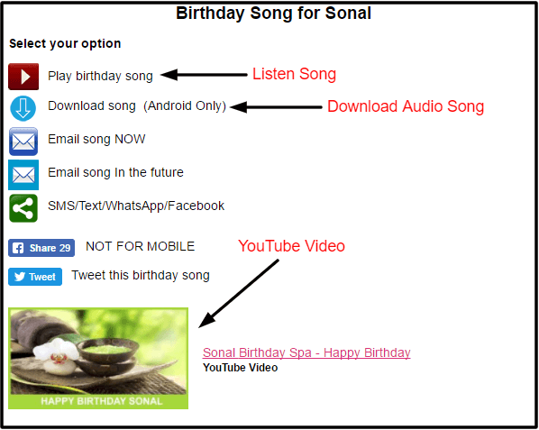 happy birthday song with name