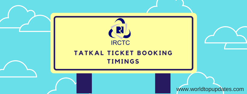 irctc tatkal timings