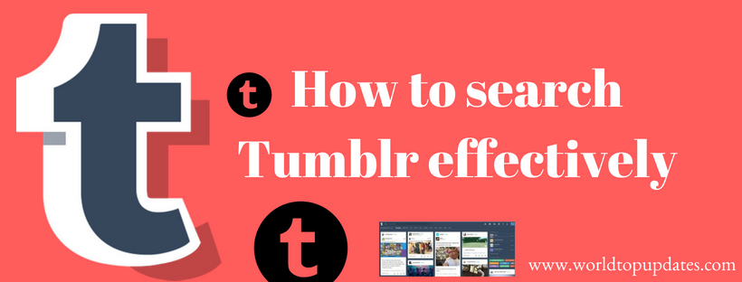 How to search Tumblr effectively